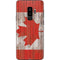 Canadian Flag Dark Wood Galaxy S9 Plus Skin